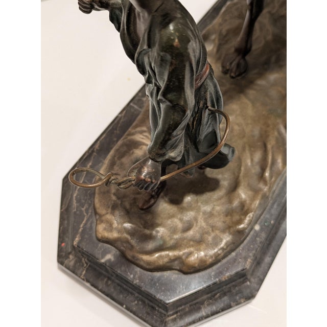 Mid 20th Century Rudulph Chocholka (Austrian 1888-1958) Bronze "La Caravane" For Sale - Image 17 of 17