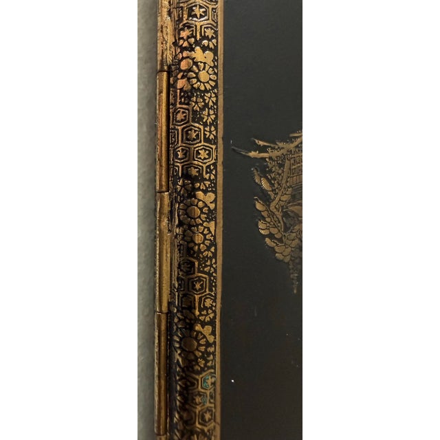 Antique Komai Style Damascene Cigarillo Case For Sale - Image 10 of 12
