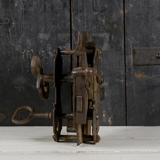 18th Century Wrought Iron Latch For Sale - Image 3 of 9