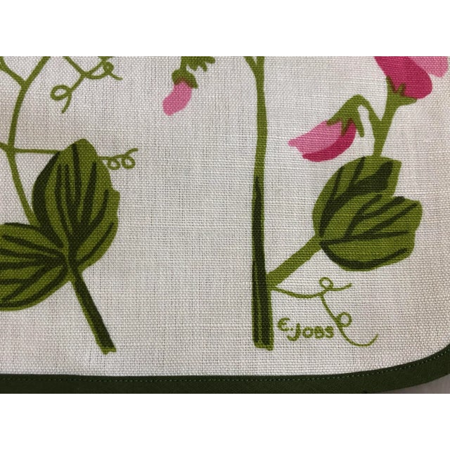 Floral Fabric Placemats Set of 6 For Sale - Image 11 of 13