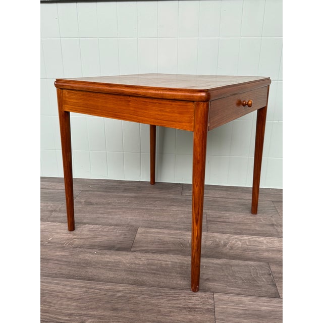 Wood Italian Desk with Drawer, 1960s For Sale - Image 7 of 18