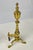 Pair of Vintage Brass Urn & Spiral Federal Style Flame Top Andirons – Claw & Ball Feet For Sale - Image 9 of 13