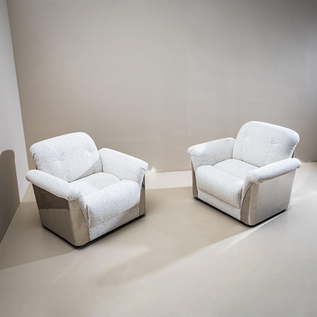 Mid 20th Century Mid-20th Century Seating Group with Sofa and Two Armchairs, Italy For Sale - Image 5 of 14