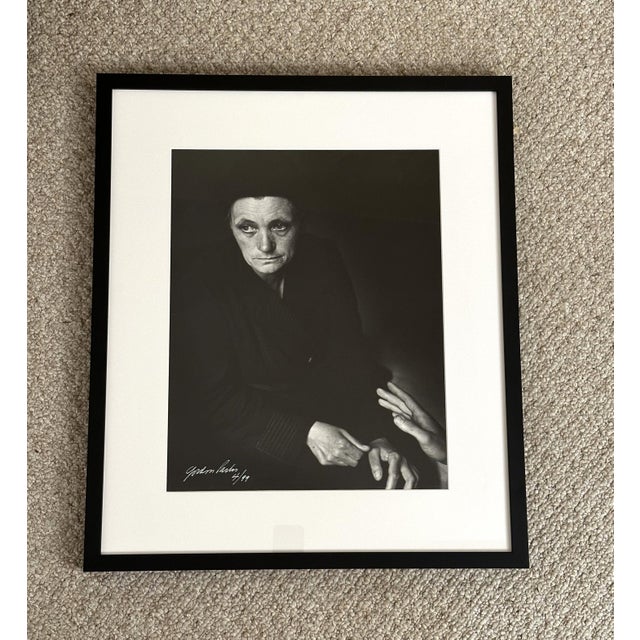 Mid-Century Modern Gordon Parks Gelatin Silver Print, Old Woman France 1952, Professionally Framed, Limited Edition Photograph Art For Sale - Image 3 of 9