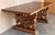 1900 - 1909 Early 20th Century French Carved Bleached Oak Marquetry Center or Dining Table For Sale - Image 5 of 12