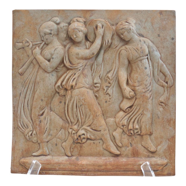 Vintage Greek Goddess Tile Wall Art Chairish