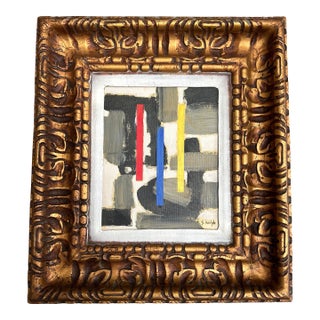 Contemporary Original Abstract Painting by Stephen Heigh “Evaluation” For Sale
