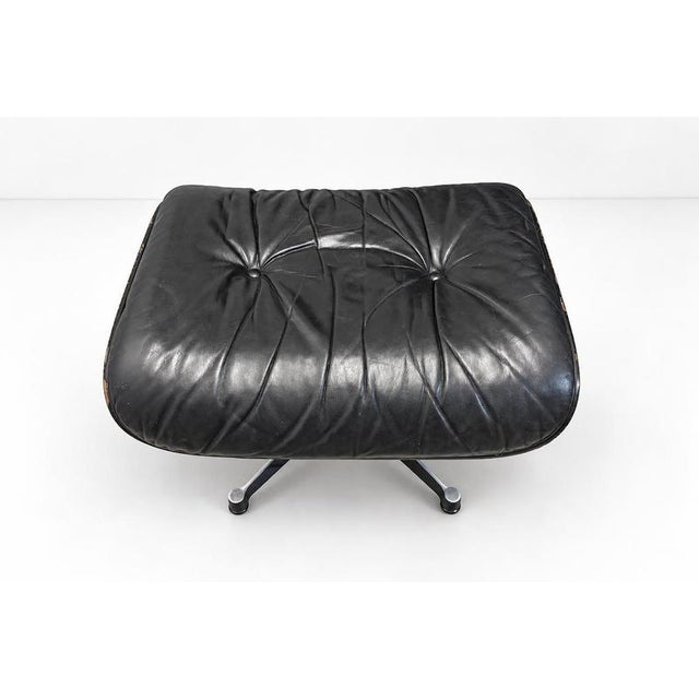 Set of Lounge Chair with Ottoman by Charles Eames for Vitra For Sale - Image 9 of 11