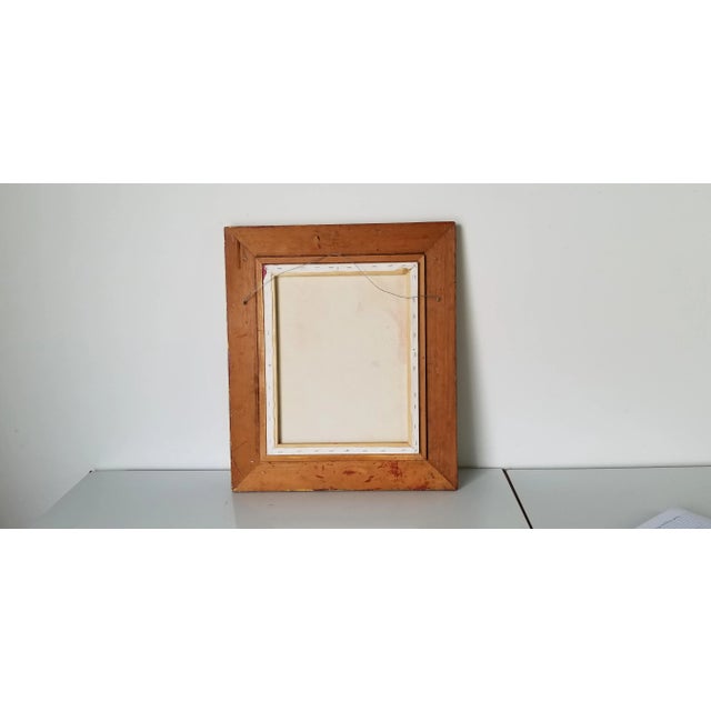 1980's Vintage Still Life Nude Female Abstract Painting, Framed For Sale - Image 11 of 12