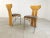 Postmodern Italian Dining Chairs, 1980s, Set of 6, in Good conditions. Designed 1980 to 1989