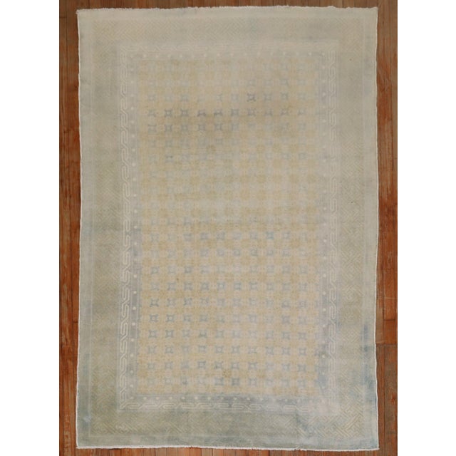Zabihi Collection Muted Antique Chinese Rug For Sale - Image 9 of 11