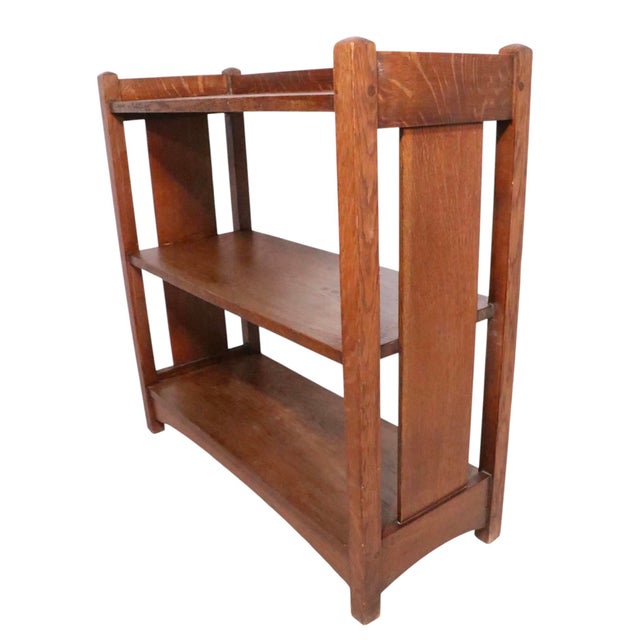 Arts and Crafts Mission Bookshelf by Limberts C. 1910 For Sale - Image 11 of 17
