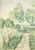 Impressionist Small Early 1900's Antique French Impressionist Watercolor Landscape of Scenic Trees on Paper With Mat For Sale - Image 3 of 3