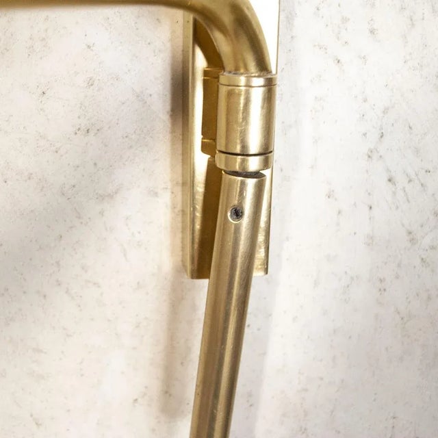 Brass Appliques & Glass Lighting, Set of 2 For Sale - Image 6 of 12