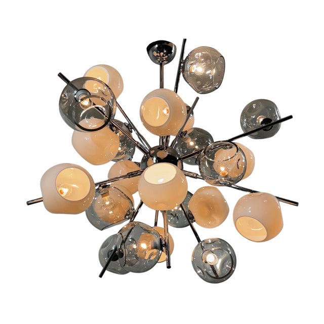 21st Century Bicroma Sputnik Chandelier by Fabio LTD For Sale - Image 6 of 8