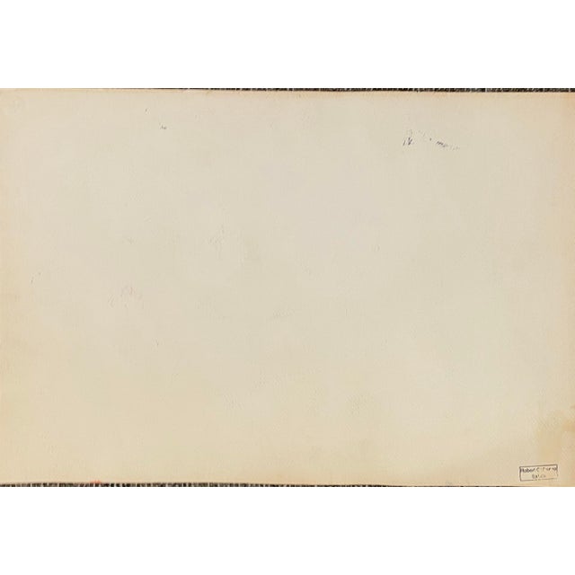 Mid-Century Modern 1950s Robert Colborne Nautical Mid Century Painting For Sale - Image 3 of 4