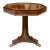 19th C. English Regency Rosewood and Brass Inlaid Side Table For Sale