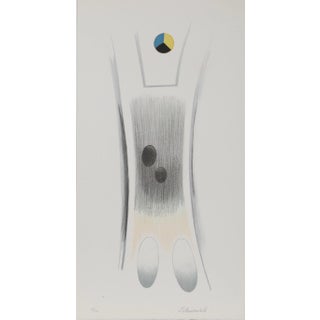 Constructivist Composition 5, Paul Mansouroff Lithograph For Sale