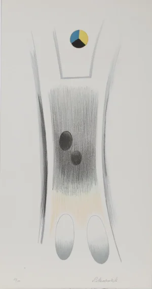 Constructivist Composition 5, Paul Mansouroff Lithograph