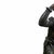 Sculpture - Second model of 'Anxiete' (signed). Bronze art sculpture; 20th century; mounted on a marble base. Signed....