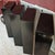 Vintage MCM Industrial Black Steel Tanker Bookcases Book Shelves W/ Adjustable Shelves, Set of 4 For Sale - Image 10 of 18