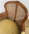 Vintage French Cane Upholstered Accent Carved Chair For Sale - Image 13 of 15