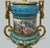 Blue Late 19th Century Pair Antique French Sèvres Porcelain Ormolu Celeste Blue Jewell Table Urns Lamps For Sale - Image 8 of 11
