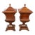 Pair of Late 19th Century English Mahogany Regency Style Urn Knife Boxes For Sale