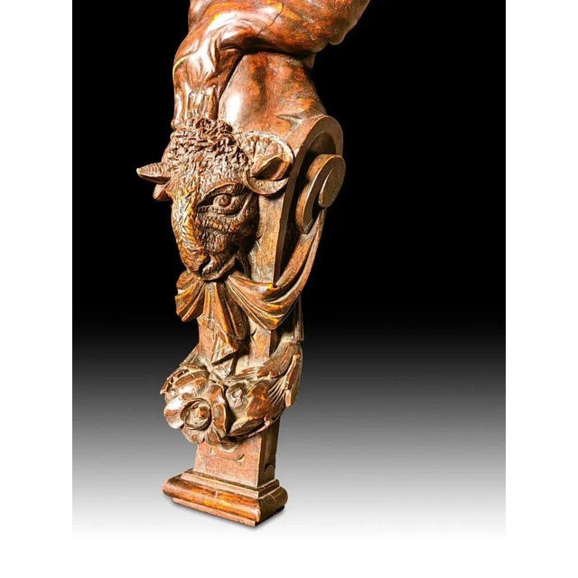 Atlantis in Wood, 19th Century For Sale - Image 4 of 12