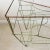 Vintage American Architectural Wire Metal Garden Table For Sale In West Palm - Image 6 of 10
