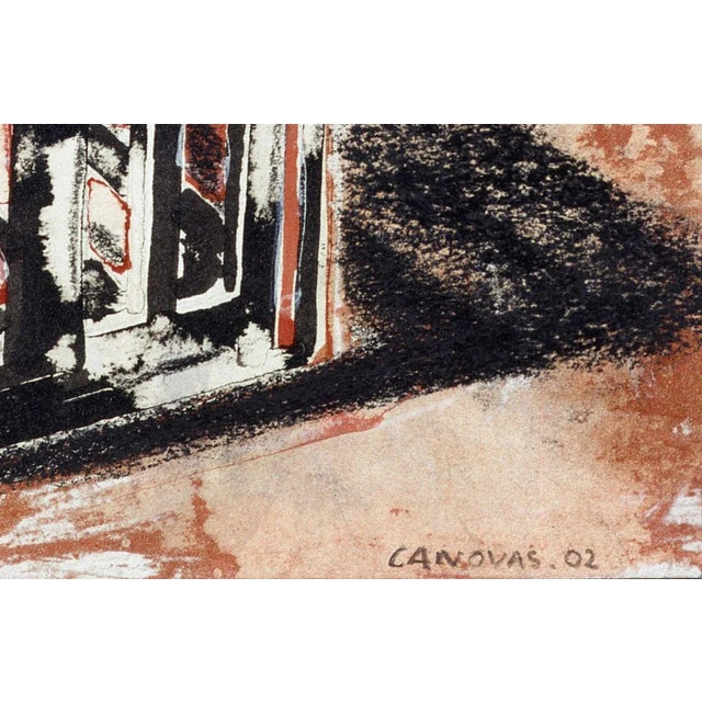 Untitled is an original color china ink drawing on paper, realized in 2002 by the french-argentine artist fernando canovas...