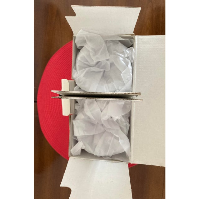 1980s Mikasa “English Garden” Crystal Candle Holders For Sale - Image 10 of 11