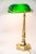 Art Deco Banker Table Lamp with Green Glass, 1920s For Sale - Image 10 of 15