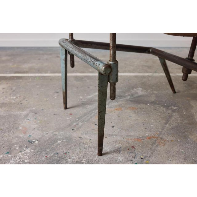 Wood No. 800 Single-Seat School Desk by Jean Prouvé, 1952 For Sale - Image 7 of 12