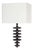 Regina Andrew Fishbone Sconce in Ebony For Sale