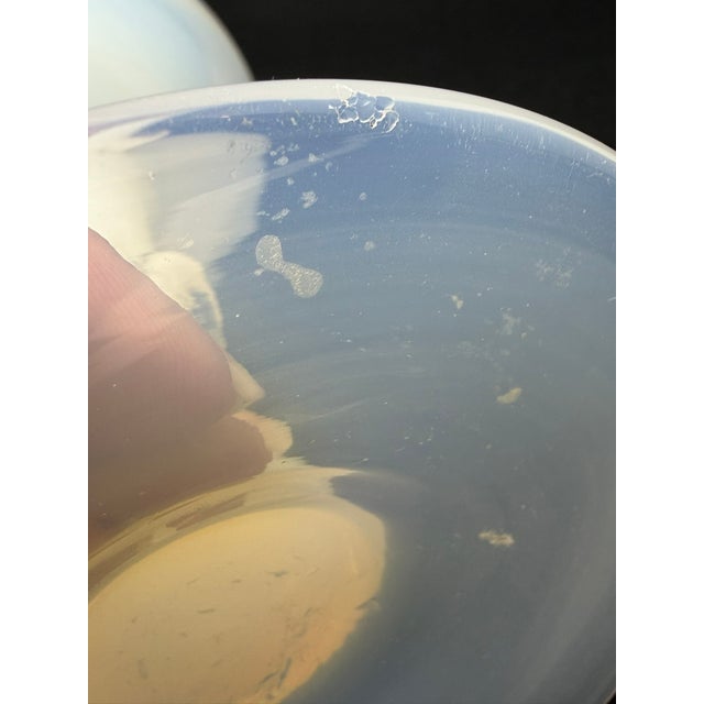 Large White Opaline Vase For Sale In Houston - Image 6 of 6