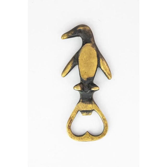 Bottle opener shows a penguin by Walter Bosse, circa 1950s Original condition. I have official proof of authenticity such...
