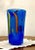 Italian Torcello Millefiori /Stripes Highball, Cobalt, Set of 4 For Sale - Image 3 of 3