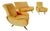 Sofa and Chairs by Marco Zanusos, 1960s, Set of 3 For Sale