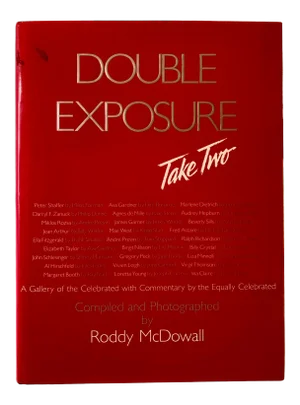 1989 "Double Exposure: Take Two" Book by Roddy McDowell