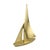 Dolbi Cashier Dolbi Cashier Solid Brass Nautical Sailboat For Sale - Image 4 of 5