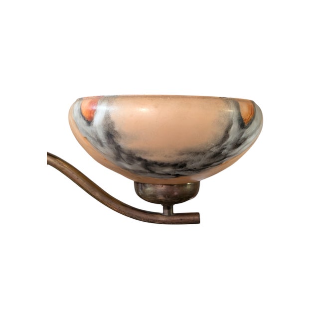 4-Arm Pendant Light by Paavo Tynell for Oy Taito, 1940s For Sale - Image 16 of 18