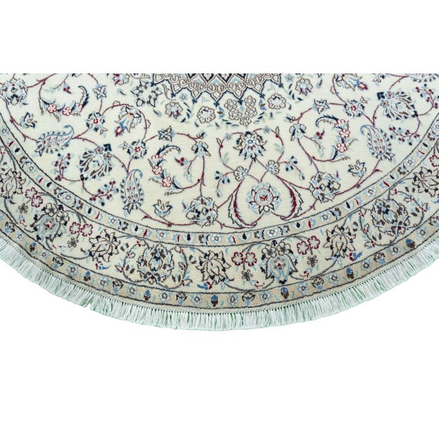 Textile Hand-Knotted Oriental Rug with Silk For Sale - Image 7 of 11
