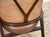 Edward Wormley for Dunbar Y Back Captains Chairs - Mid Century Rosewood + Leather + Cane For Sale In Atlanta - Image 6 of 12