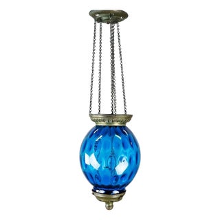 Vintage Hanging Candle Lantern For Sale