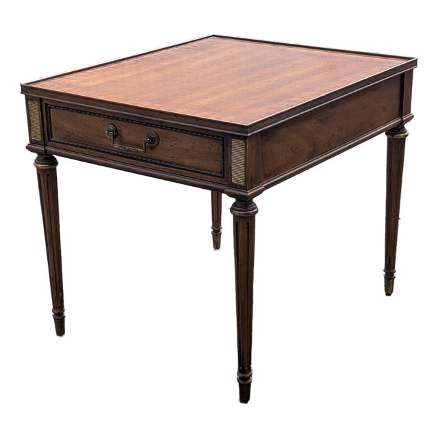 Vintage Heritage Single Drawer End Table For Sale