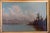 Wood 19th Century American Hudson River School Landscape Painting With Repairs For Sale - Image 7 of 18