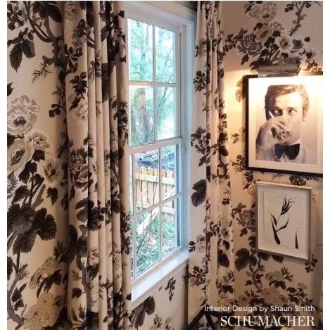 This chintz pattern was famously used by designer Albert Hadley for his client Nancy Pyne. It's one of our most sought-...