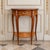 1980 French Artisan Louis XVI Brown Mahogany Side Table For Sale - Image 9 of 9