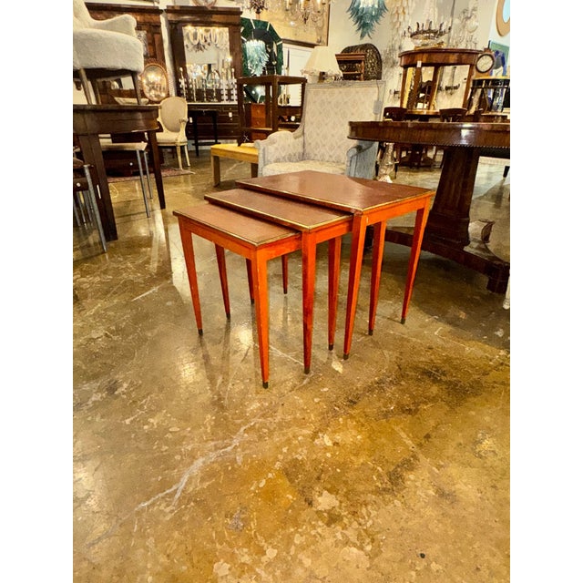 Mid 20th Century Danish MCM Nesting Tables For Sale - Image 5 of 5